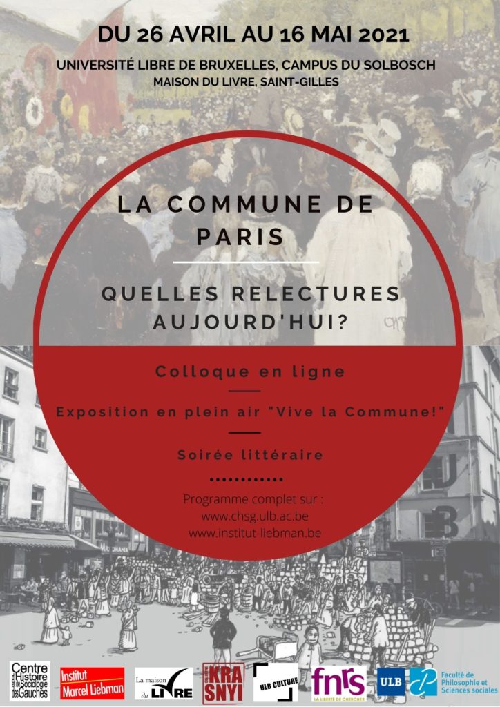 Session 4 – Colloque en ligne « La Commune de Paris, il y a 150 ans. Quelles relectures aujourd’hui ? » – Avec Dominique Villaeys-Poirré et Eric Toussaint