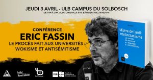 Vidéo de la conférence ""Le procès fait aux universités : wokisme et antisémitisme" avec Eric Fassin 3 avril 2025